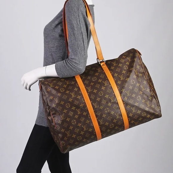 Authentic. Rare. Discontinued. Louis Vuitton Sac Flanerie 50 Tote - Picture 1 of 10